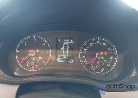 2012 Volkswagen Passat 2.0L Tdi Se из США, поврежденный, VIN 1VWBN7A32CC034923